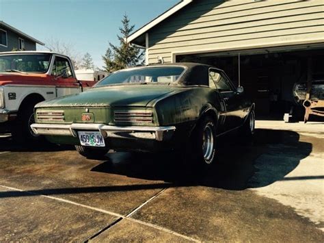 Seller Of Classic Cars 1967 Pontiac Firebird Greenblack