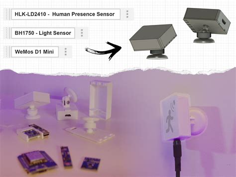 Free Stl File Esphome Ld Human Presence Sensor D Print Ld