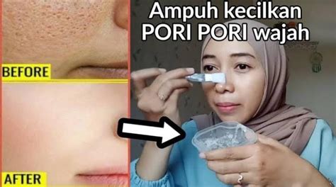 4 Cara Mengecilkan Pori Pori Wajah Dengan Bahan Alami Wajah Mulus Dan