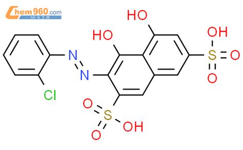 62106 15 4 2 7 Naphthalenedisulfonic Acid 3 2 Chlorophenyl Azo 4 5