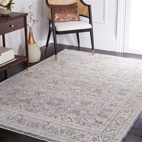 Safavieh Princeton Prn A Traditional Rug Ivory Blue X