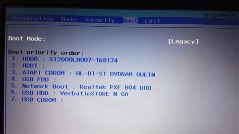 Aspire E15 Hdd Not Detected By Bios The Acer Screen Shows Up The No Bootable Device Screen