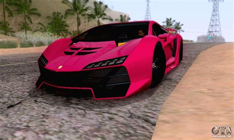 Pegassi Zentorno Gta 5 V2 Para Gta San Andreas