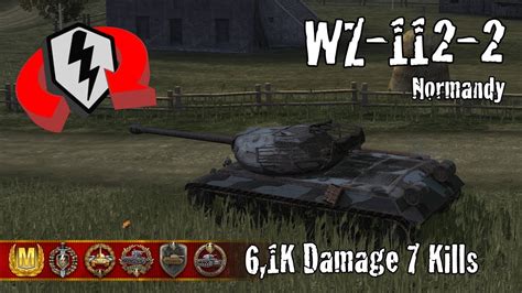 WZ 112 2 6 1K Damage 7 Kills WoT Blitz Replays YouTube