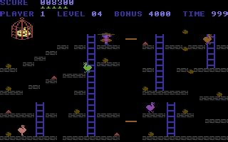 Commodore Chuckie Egg Videogiochi Riviste Recensioni