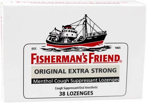 Fishermans Friend Original Extra Strong Menthol Cough Suppressant