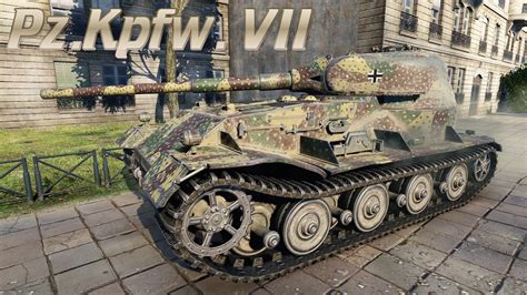 World Of Tanks Pz Kpfw Vii Preview Gameplay Youtube