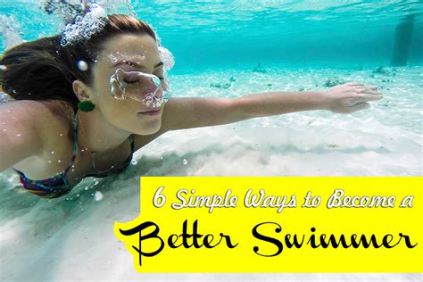 6 Simple Ways To Become A Better Swimmer Activegear