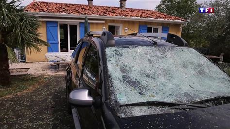 Un Violent Orage De Gr Le Engendre Des D G Ts Tr S Importants En Charente