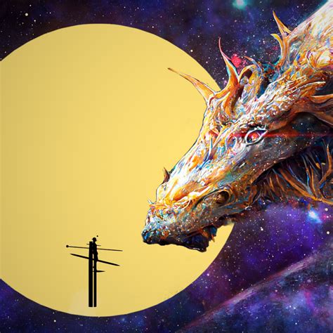 Authentic Digital Art Cosmic Dragon SuperRare