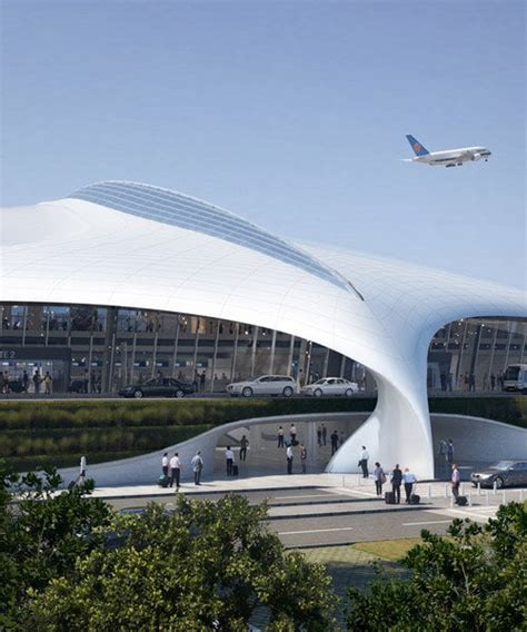 MAD architects designs lishui airport as a 'bird in a garden'