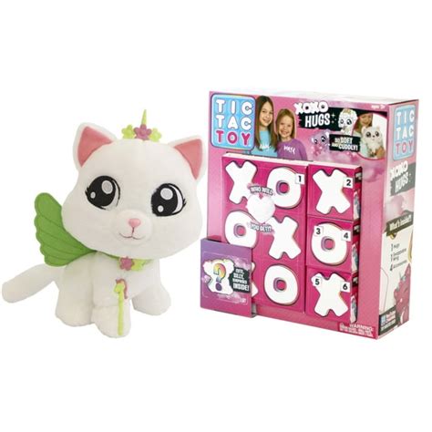 Tic Tac Toy XOXO Hugs Plush, White - Walmart.com - Walmart.com