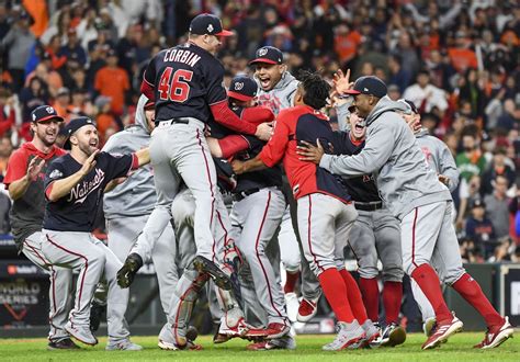 Nationals Win First World Series Title Storming Back On Astros In Game