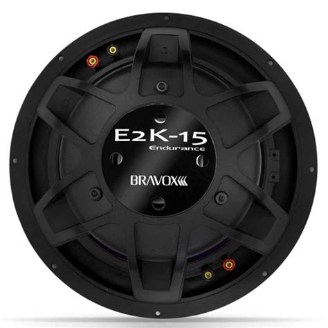 Subwoofer Bravox Endurance 15 900W Rms 4 4 Ohms Bobina Dupla E2K15 D2