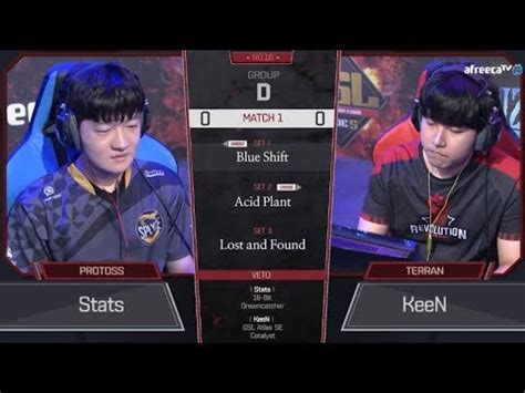 Gsl Season Code S Ro Group D Match Stats Vs Keen Youtube