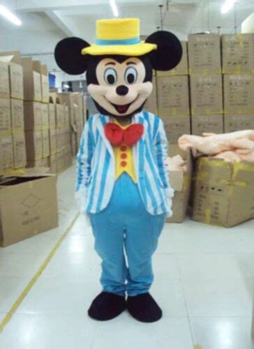 Hot Adult Suit Size Mickey Mouse And Minnie Mouse Mascot Costume（1pcs