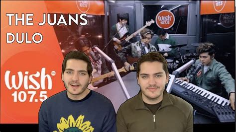 Twin Musicians REACT The Juans DULO Live On Wish 107 5 Bus YouTube