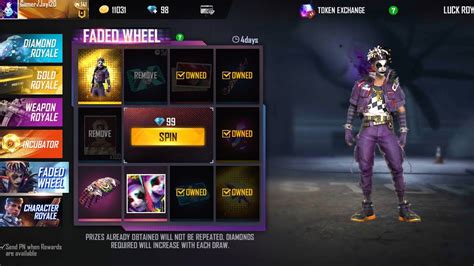 New Faded Wheel Event Freefire Full Details New Demented Maniac