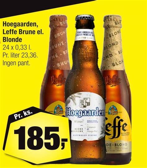 Hoegaarden Leffe Brune El Blonde Tilbud Hos Calle