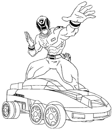 dibujos para colorear power rangers 23 Divertirse con los niños