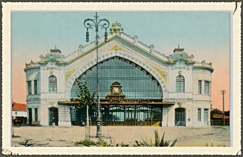 Postal Coloreada De La Estacion Pirque Estaci N Providen Flickr