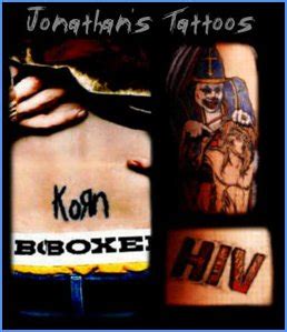 Jonathan Davis Tattoos