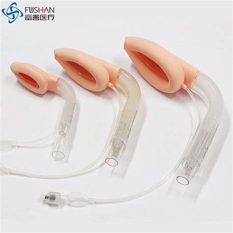 Sterile Disposable Silicone Preformed Double Lumen Laryngeal Mask