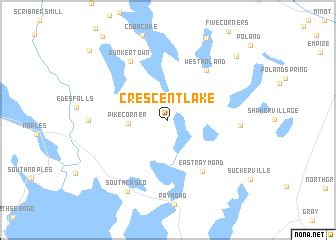 Lake Crescent Map