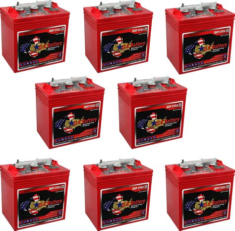 Us Battery Golf Cart 6v Battery Gc2 Group Size 232 Amp Hour Capacity Deep Cycle