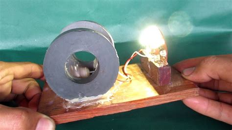 Homemade Free Energy Generator With Magnets Diy Motor Make Free