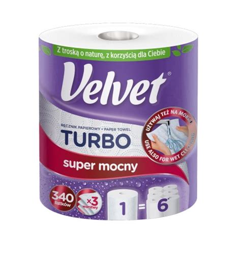 Velvet R Cznik Papierowy Turbo Extra Mocny I Ch Onny Rolka