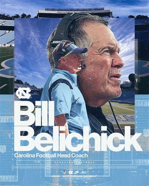 Unc Issues Statement Announcing Bill Belichick As New Head Football