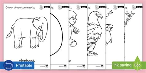 Gr R Phonics Colouring Pages Letter E Twinkl