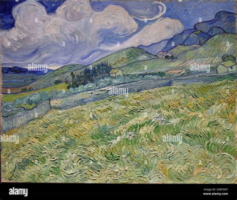 Landscape from Saint Rémy 1889 Oil on canvas 88 5 x 70 5 cm