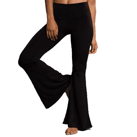 Leisure Yoga Wide Leg Flared Pants For Women