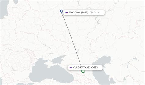 Direct Non Stop Flights From Vladikavkaz To Moscow Schedules