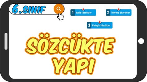 Sözcükte Yapı Taktikli Konu Anlatımı 6 Sınıf Türkçe 2023 YouTube