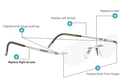 Silhouette Spectacles Spare Parts