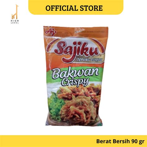 Jual Tepung Bumbu Bakwan Crispy Sajiku Serbaguna Gr Shopee Indonesia