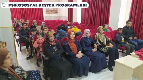 DEPREM SONRASI PSİKOSOSYAL DESTEK PROGRAMLARI Mehmet Çolakoğlu İlkokulu