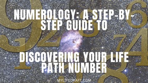 Numerology And Your Life Path Number — MyLifeDraft