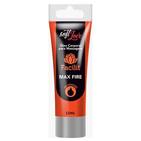 Creme Para Massagem Facilit Max Fire Anal Ml Soft Love Shopee Brasil