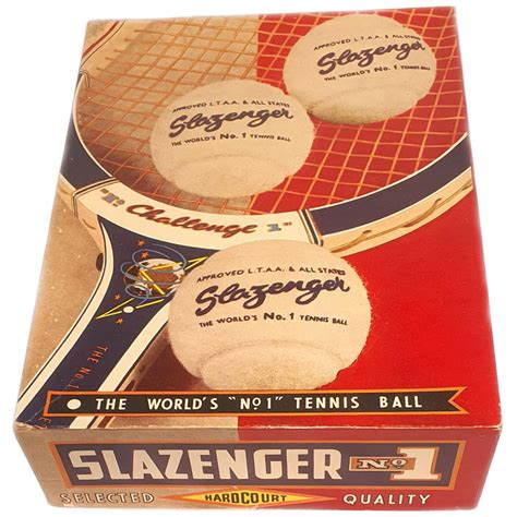 Slazengers Ltd, Hardcourt - Vintage Tennis Balls