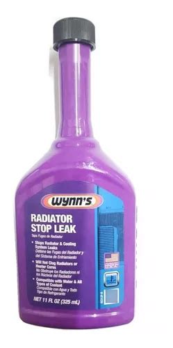 Sella Tapa Fugas De Radiador Marca Wynns Usa Stop Leak MercadoLibre