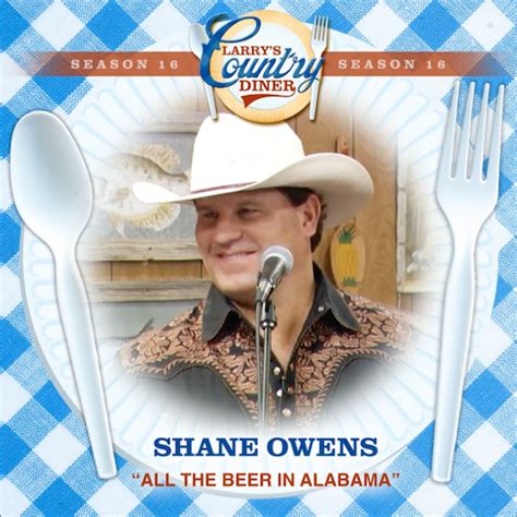 Larry’s Country Diner Releases Four Shane Owens Songs As Part Of Their Season 16 Audio Recorded