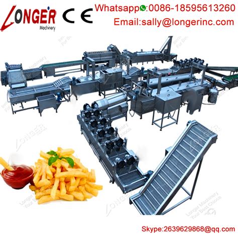 Professional Fully Automatic Potato Chips Making Machine Price For Sale