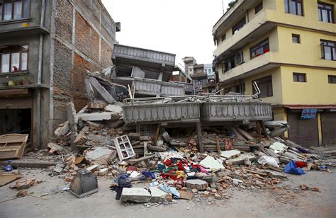 In Pictures: Devastation Caused by Earthquake in Nepal in 2015