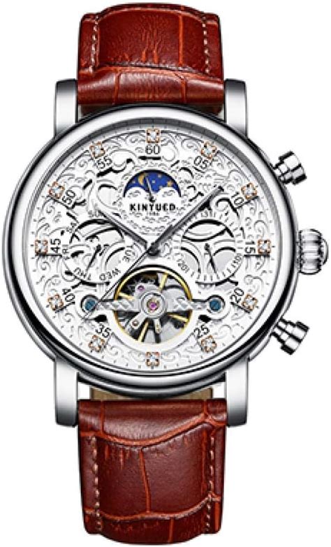 Men S Watches Kinyued Automatic Mechanical Flying Tourbillon Watches