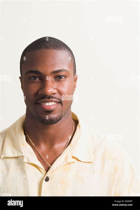 Portrait Of African Man Stock Photo Alamy