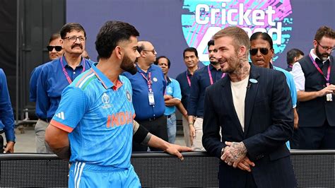 Ind Vs Nz Cwc 2023 Semi Final David Beckham Feels Lucky To Witness